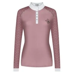 Fair Play Women's Anita Long Sleeve Competition Shirt - Dusty Pink