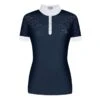 Fair Play Women's Alexis Short Sleeve Competition Shirt - Navy