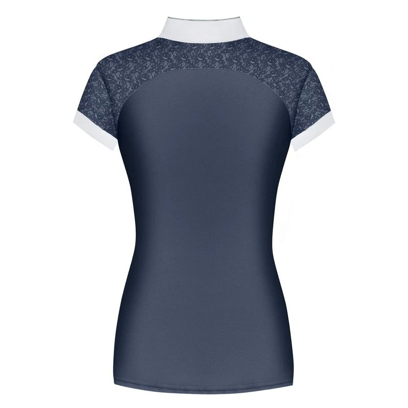 Fair Play Women's Anita Short Sleeve Competition Shirt - Steel Blue 2 Fair Play Women's Anita Short Sleeve Competition Shirt - Steel Blue - Image 2