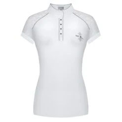Fair Play Women's Anita Short Sleeve Competition Shirt - White