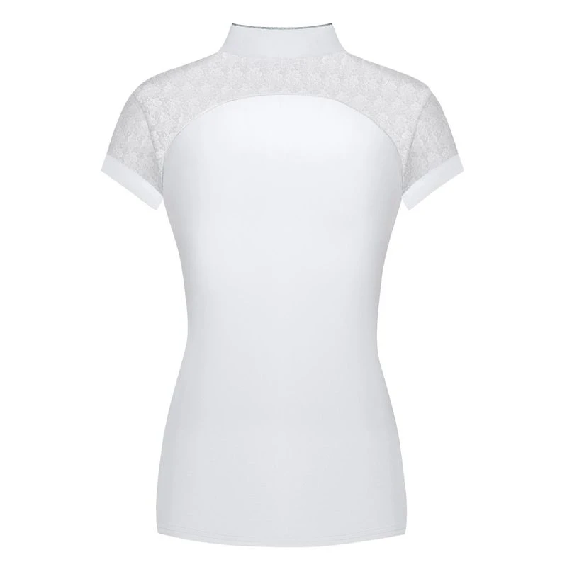Fair Play Women's Anita Short Sleeve Competition Shirt - White 2 Fair Play Women's Anita Short Sleeve Competition Shirt - White - Image 2