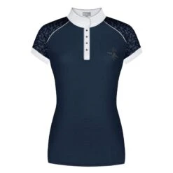 Fair Play Women's Anita Short Sleeve Competition Shirt - Navy
