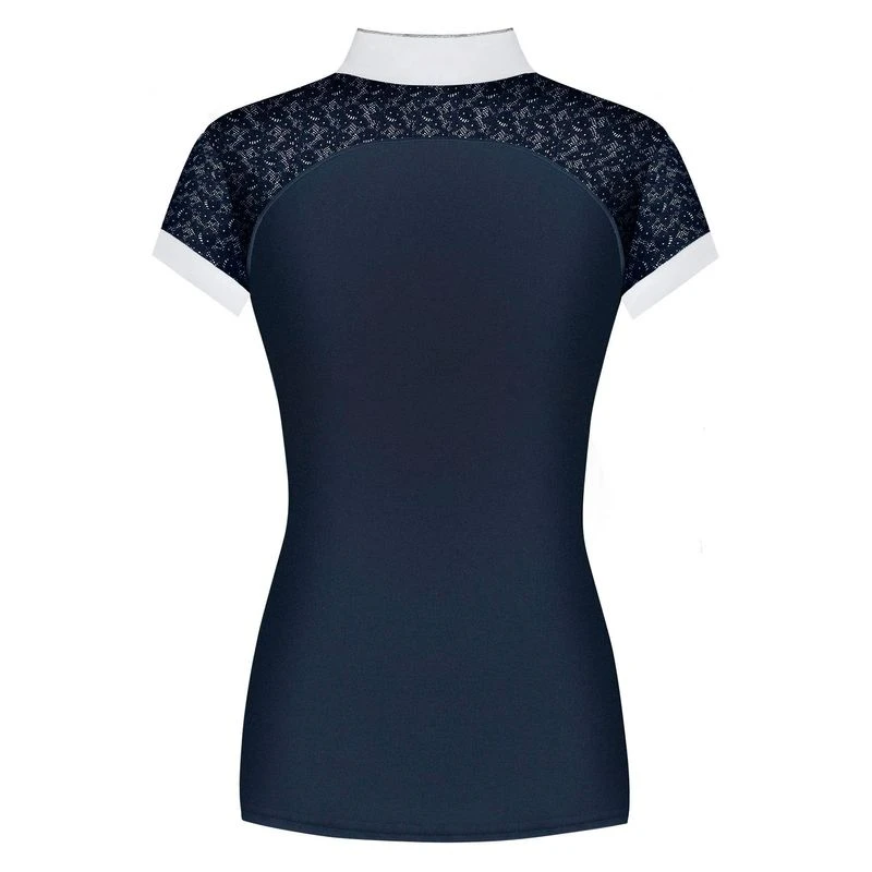 Fair Play Women's Anita Short Sleeve Competition Shirt - Navy 2 Fair Play Women's Anita Short Sleeve Competition Shirt - Navy - Image 2