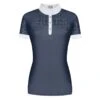 Fair Play Women's Aiko Short Sleeve Competition Shirt - Steel Blue