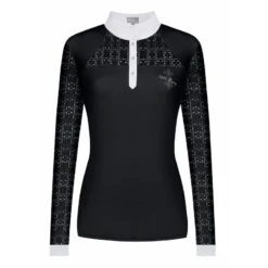 Fair Play Women's Aiko Long Sleeve Competition Shirt - Black