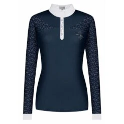 Fair Play Women's Alexis Long Sleeve Competition Shirt - Navy