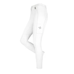 Fair Play Women's Armida Full Seat Breeches - White