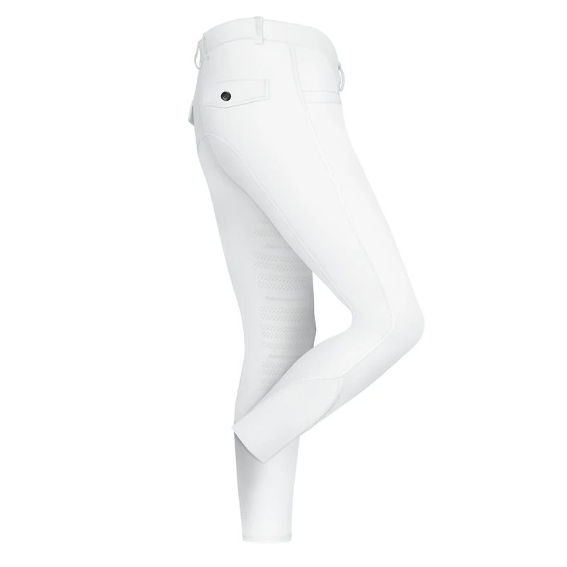 Fair Play Men's Simon Sillicon Patch Breeches - White 2 Fair Play Men's Simon Sillicon Patch Breeches - White - Image 2