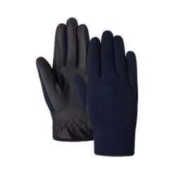 Horze Kids' Nascha Summer Gloves - Dark Navy