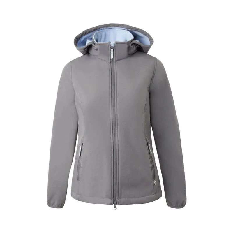 Horze Women's Trisha Softshell Jacket - Smoked Pearl Grey 1 Horze Women's Trisha Softshell Jacket - Smoked Pearl Grey