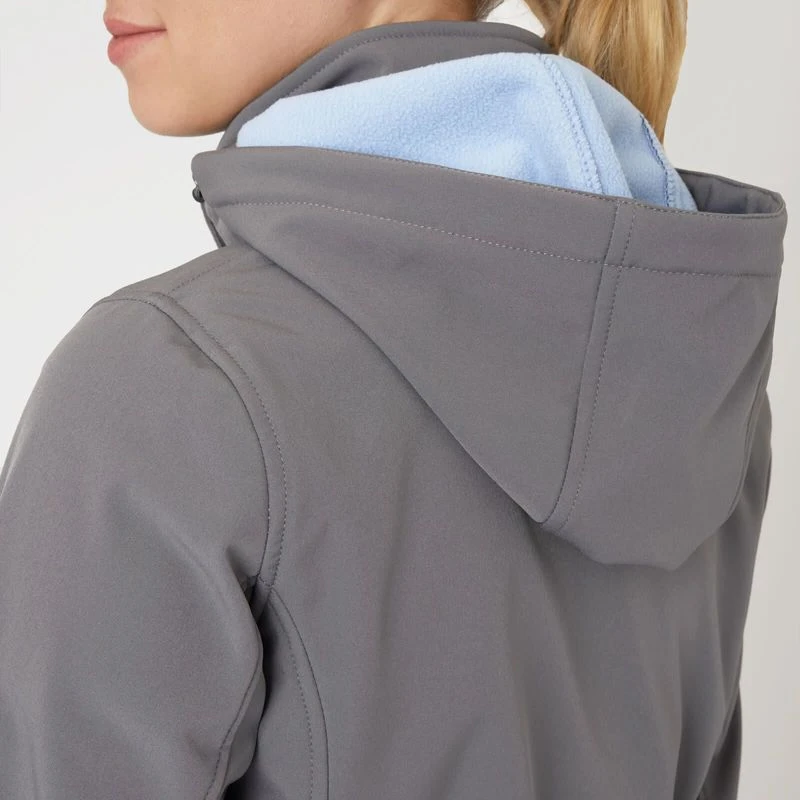 Horze Women's Trisha Softshell Jacket - Smoked Pearl Grey 3 Horze Women's Trisha Softshell Jacket - Smoked Pearl Grey - Image 3