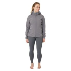 Horze Women's Trisha Softshell Jacket - Smoked Pearl Grey 9 Horze Women's Trisha Softshell Jacket - Smoked Pearl Grey -Tack Of The Day Store 659585 800 800