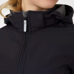 Horze Women's Trisha Softshell Jacket - Dark Navy -Tack Of The Day Store 659649 800 800