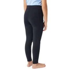 Horze Kids' Yana Knee Patch Tights - Dark Navy -Tack Of The Day Store 659987 800 800