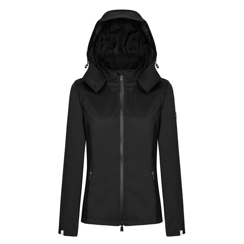 Fair Play Women's Jonelle Waterproof Jacket - Black 2 Fair Play Women's Jonelle Waterproof Jacket - Black - Image 2