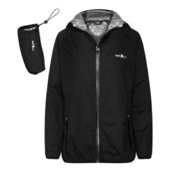 Fair Play Women's Rosalie Water Resistant Jacket - Black