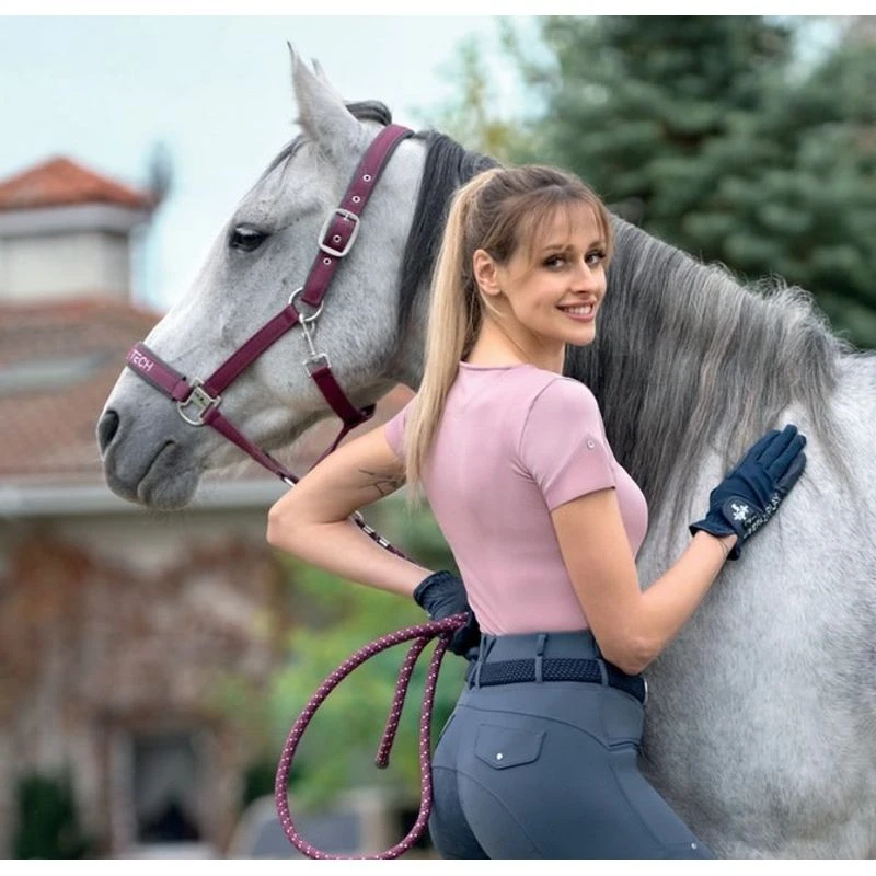 Fair Play Women's Alba Short Sleeve Tech Tee Shirt - Dusty Pink 3 Fair Play Women's Alba Short Sleeve Tech Tee Shirt - Dusty Pink - Image 3