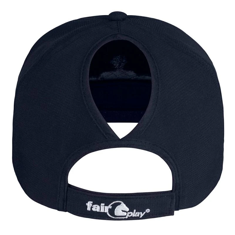 Fair Play Jockey Baseball Cap - Navy 2 Fair Play Jockey Baseball Cap - Navy - Image 2