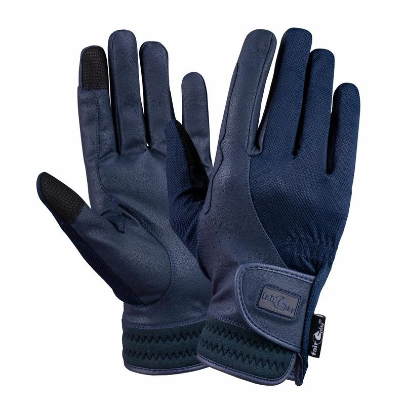 Fair Play Zephiro Gloves - Navy 1 Fair Play Zephiro Gloves - Navy