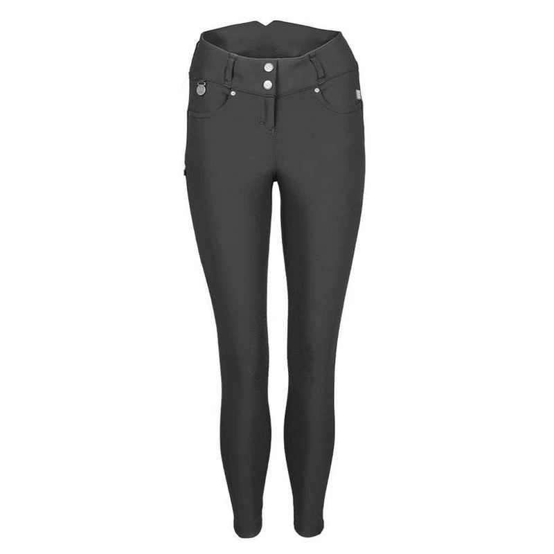 Back On Track Women's Julia Knee Patch Breeches - Black 1 Back On Track Women's Julia Knee Patch Breeches - Black