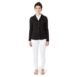 Horze Women's Ada Show Jacket - Black -Tack Of The Day Store 670417 800 800 1