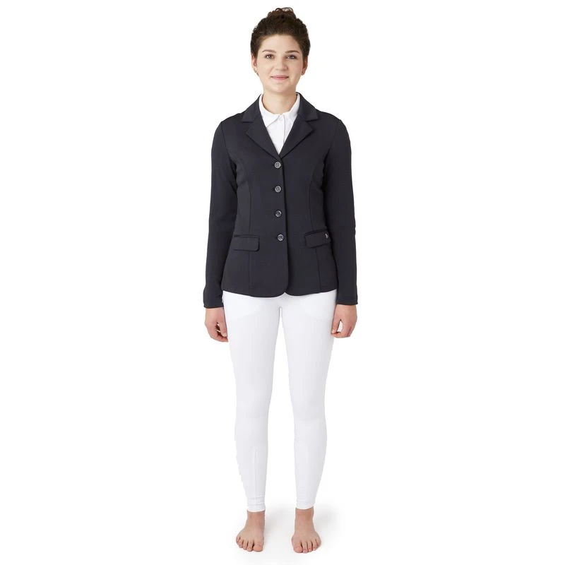 Horze Women's Ada Show Jacket - Dark Navy 3 Horze Women's Ada Show Jacket - Dark Navy - Image 3