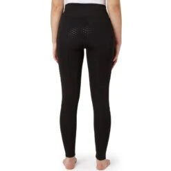 Horze Women's Gwen Super Flex Full Seat Tights - Black -Tack Of The Day Store 670593 800 800