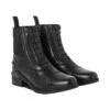 Horze Women's Kingston Paddock Boot W/Two Zip Front - Black
