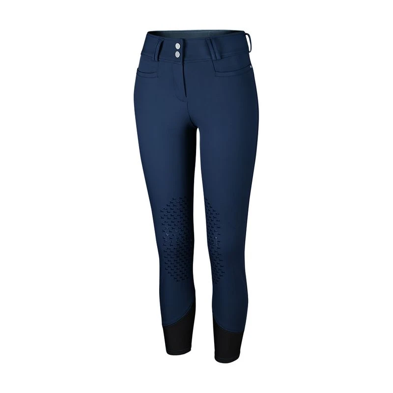 RJ Classics Women's Harper Silicone Knee Patch Breeches - Navy 1 RJ Classics Women's Harper Silicone Knee Patch Breeches - Navy