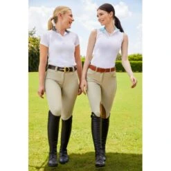 RJ Classics Women's Sadie 37.5 Short Sleeve Show Shirt - White/Flip Flops -Tack Of The Day Store 675570 800 800