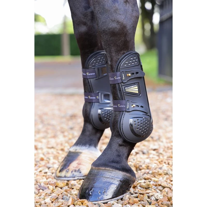 Shires ARMA OXI-ZONE Tendon Boot - Black 4 Shires ARMA OXI-ZONE Tendon Boot - Black - Image 4