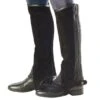 Ovation Pro Suede Half Chaps - Black