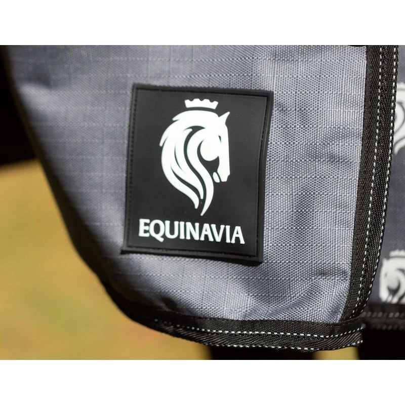 Equinavia Arktis Regular Neck Turnout Sheet - Carbon Gray 3 Equinavia Arktis Regular Neck Turnout Sheet - Carbon Gray - Image 3