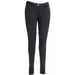 TuffRider Women's Wellesley Knee Patch Breeches - Black