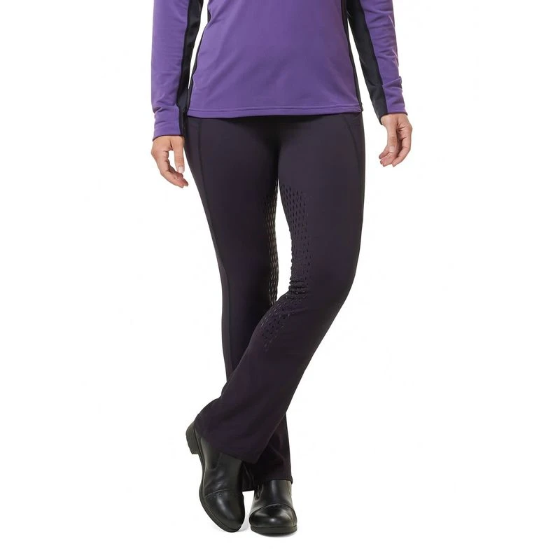 Kerrits Women's Thermo Tech Extended Grip Bootcuts - Black 3 Kerrits Women's Thermo Tech Extended Grip Bootcuts - Black - Image 3