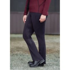 Kerrits Women's Thermo Tech Extended Grip Bootcuts - Black 8 Kerrits Women's Thermo Tech Extended Grip Bootcuts - Black -Tack Of The Day Store 681538 800 800