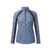 Kerrits Women's Rail Side Quarter Zip Tech Top - Iris Starlight