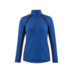 Kerrits Women's Rail Side Quarter Zip Tech Top - True Blue