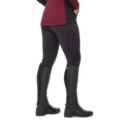 Kerrits Women's Thermo Tech 2.0 Extended Grip Tights - Black/Black 6 Kerrits Women's Thermo Tech 2.0 Extended Grip Tights - Black/Black -Tack Of The Day Store 682149 800 800