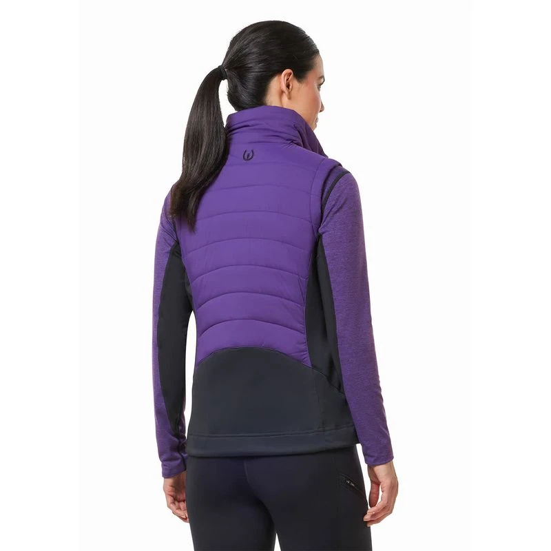 Kerrits Women's Full Motion Quilted Vest - Huckleberry 3 Kerrits Women's Full Motion Quilted Vest - Huckleberry - Image 3