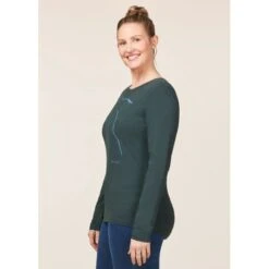 EQL Women's Held Long Sleeve T-Shirt - Hunter -Tack Of The Day Store 682493 800 800
