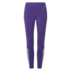 Kerrits Kids' Thermo Tech Printed Tights - Huckleberry/Iris Starlight