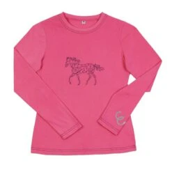 Equistar Kids' Long Sleeve Graphic Tee - Fruit Punch
