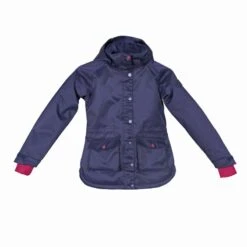 Shires Aubrion Kids' Palisade Waterproof Coat - Ink