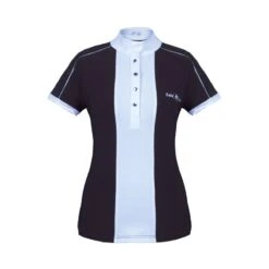 Fair Play Women's Claire Short Sleeve Competition Shirt - Black/White