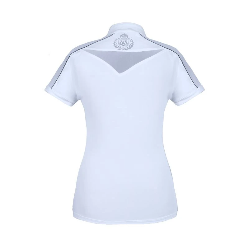 Fair Play Women's Claire Short Sleeve Competition Shirt - White 2 Fair Play Women's Claire Short Sleeve Competition Shirt - White - Image 2