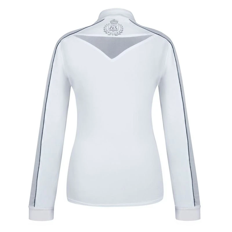 Fair Play Women's Claire Long Sleeve Competition Shirt - White 2 Fair Play Women's Claire Long Sleeve Competition Shirt - White - Image 2