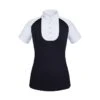 Fair Play Women's Justine Short Sleeve Compeition Shirt - Black/White