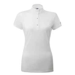 Alessandro Albanese Women's Houston Short Sleeve Competition Shirt - White