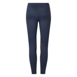 Kerrits Kids' Fleece Lite II Knee Patch Tights - Ink Herringbone